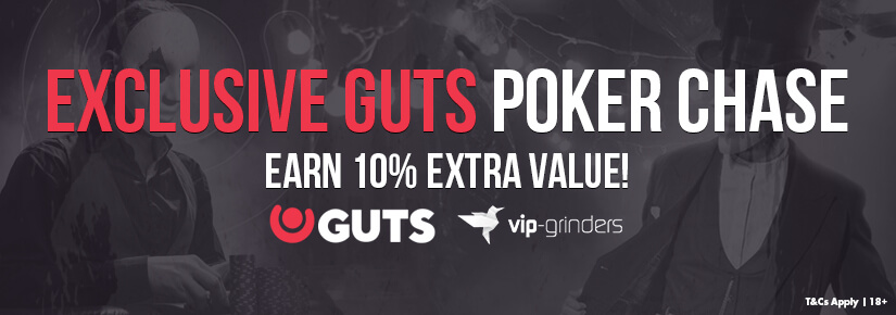 Guts Poker Chase Exclusivo en febrero