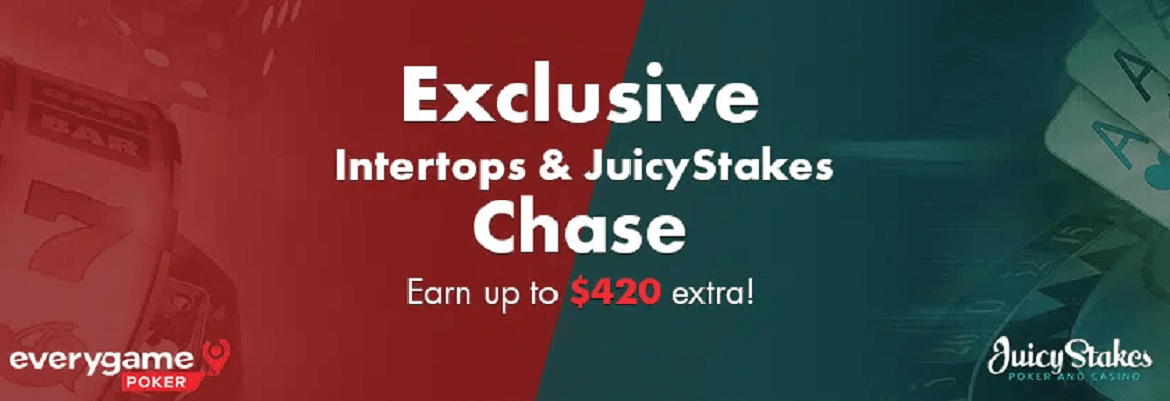 Exclusivo Everygame & Juicystakes Chase –