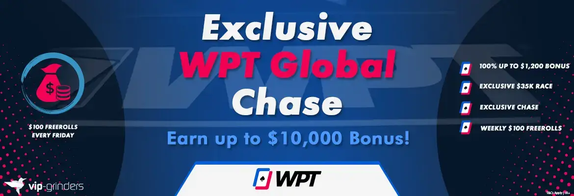Chase Exclusivo de WPT Global Septiembre