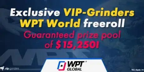 ÚNETE YA A NUESTRO FREEROLL EXCLUSIVO DE WPT GLOBAL PARA LA WPT WORLD CHAMPIONSHIP POR HASTA $15.250